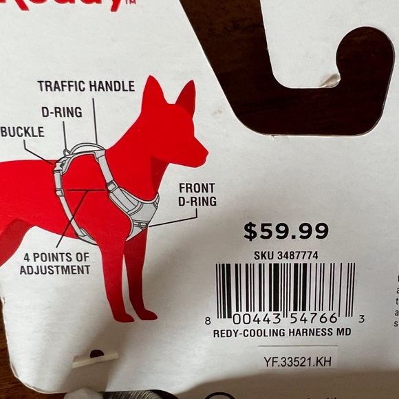 NWT Reddy Dog Harness Med **PROCEEDS GO TO ANIMAL RESCUE** - Picture 5 of 6